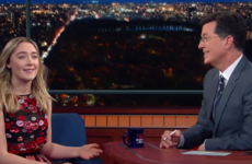 Take a break and watch Saoirse Ronan teach Stephen Colbert how to speak with an Irish accent
