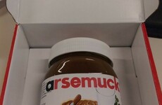 This Irish guy has been trolling a store in London by making rude Nutella jars