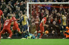 Joe Allen rescues dramatic point for Liverpool in thrilling draw with Arsenal