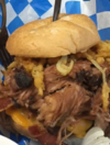 The Carolina Panthers are selling this monster burger to commemorate their historic season
