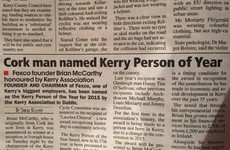 Kerry's Eye is responsible for the best headline of the week
