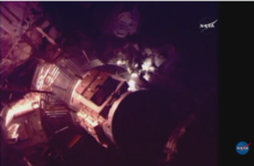 Today's first ever spacewalk by a British astronaut was cut short