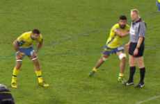 At least one Clermont player is not a huge fan of Wayne Barnes