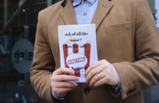 This man is on a mission to ban popcorn from cinemas