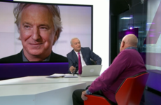 Channel 4's Jon Snow has apologised for cracking a joke during an Alan Rickman tribute