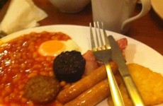 This upsetting picture of a breakfast in Cork has sparked a debate about beans