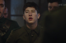 The national anthem sung in English? Rebellion's writers were absolutely right about that
