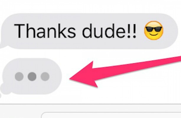 imessage typing indicator