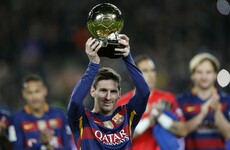 A journalist asked Messi if he could do it on a cold Wednesday night in Stoke