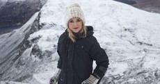 This cancer survivor just climbed Ireland's snowiest mountain - on crutches