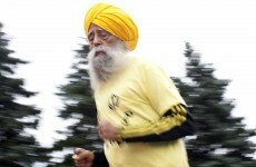 WATCH: 100-year old man completes marathon