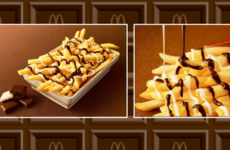 McDonald's is now selling chips drizzled in chocolate sauce