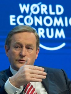 Enda Kenny will be hanging out with a lot of billionaires today
