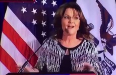 This bonkers six seconds from Sarah Palin's endorsement speech has taken over the internet
