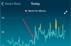 A man's Fitbit captured the exact moment his boyfriend broke up with him