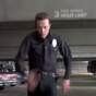A man in his boxers has pulled off some Hollywood heroics to stop a car thief