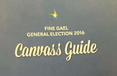 Revealed: The Fine Gael guide to canvassing and how to lash the other parties