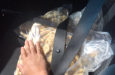 Updated: It was this guy's last day working at Burger King so he took ALL the chicken nuggets