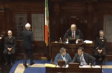 For perhaps the last time, Peter Mathews was sent packing from the Dáil today