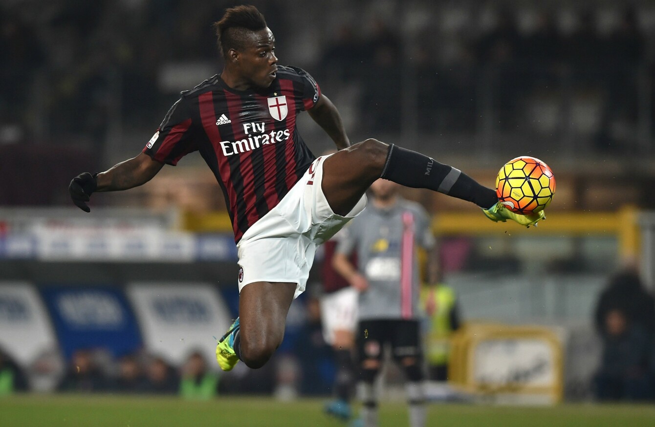 Mario Balotelli Scores A Rare Goal For Milan In The Coppa Italia · The42 