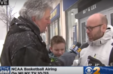 The most embarrassing dad ever trolled his son during a snowstorm report