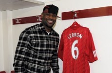 Gallery: Behind the scenes of LeBron James' Anfield Adventure