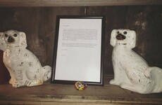 This Belfast bar's stolen porcelain dog was returned with an apology and a Creme Egg