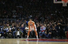 Top NBA star Blake Griffin broke his hand while punching a team staff member