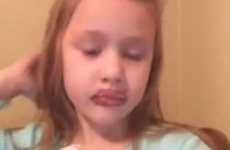 This little girl's home-made beauty tutorial went hilariously wrong