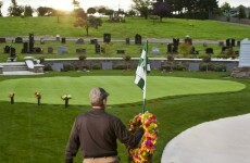 Golfing heaven: a cemetery for fans of a good walk spoiled