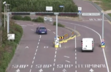 This footage of Rosslare Harbour's confusing junction is utter madness