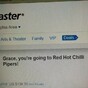A girl just accidentally spent €130 on 'Red Hot Chilli Pipers' tickets