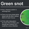 Here's what the colour of your snot really means