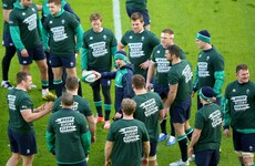 Props, prohibiting substances and even a proposal at Ireland's open training session