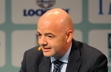 John Delaney and the FAI will be backing this man for the Fifa Presidency