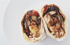 An LA cafe is selling a Full Irish in a burrito as a hangover cure