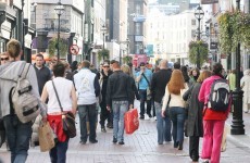 Footfall increases slightly, but shoppers not spending more