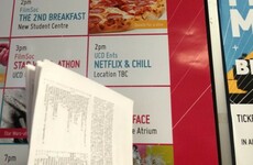 Somebody in UCD does not understand what ‘Netflix and chill’ means