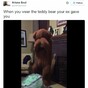 Teens are ripping open giant teddy bears and climbing inside them to dance