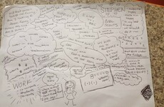 This man asked his wife to draw a picture of what was on her mind