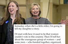 Chelsea Clinton sent out an email about her mam Hillary and it's just lovely