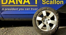 Dana 'lucky to be alive' after 100km/h tyre blowout