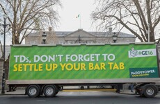 Paddy Power has already got a massive election dig in at the TDs with this stunt