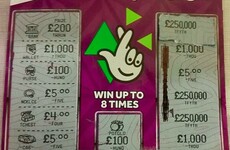 An absolute chancer went viral when he tried to pass off this as a winning scratch card
