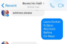 This text message exchange sums up trying to explain addresses in rural Ireland