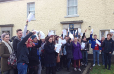 Garda stations were jammed with students registering to vote yesterday