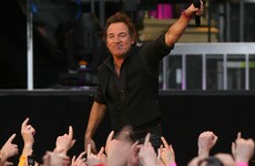 Sadly, Bruce Springsteen won't be the half-time entertainment for the Leinster quarter-finals