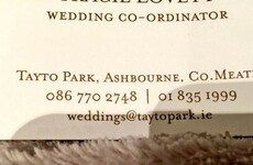 You can now have your wedding reception at Tayto Park