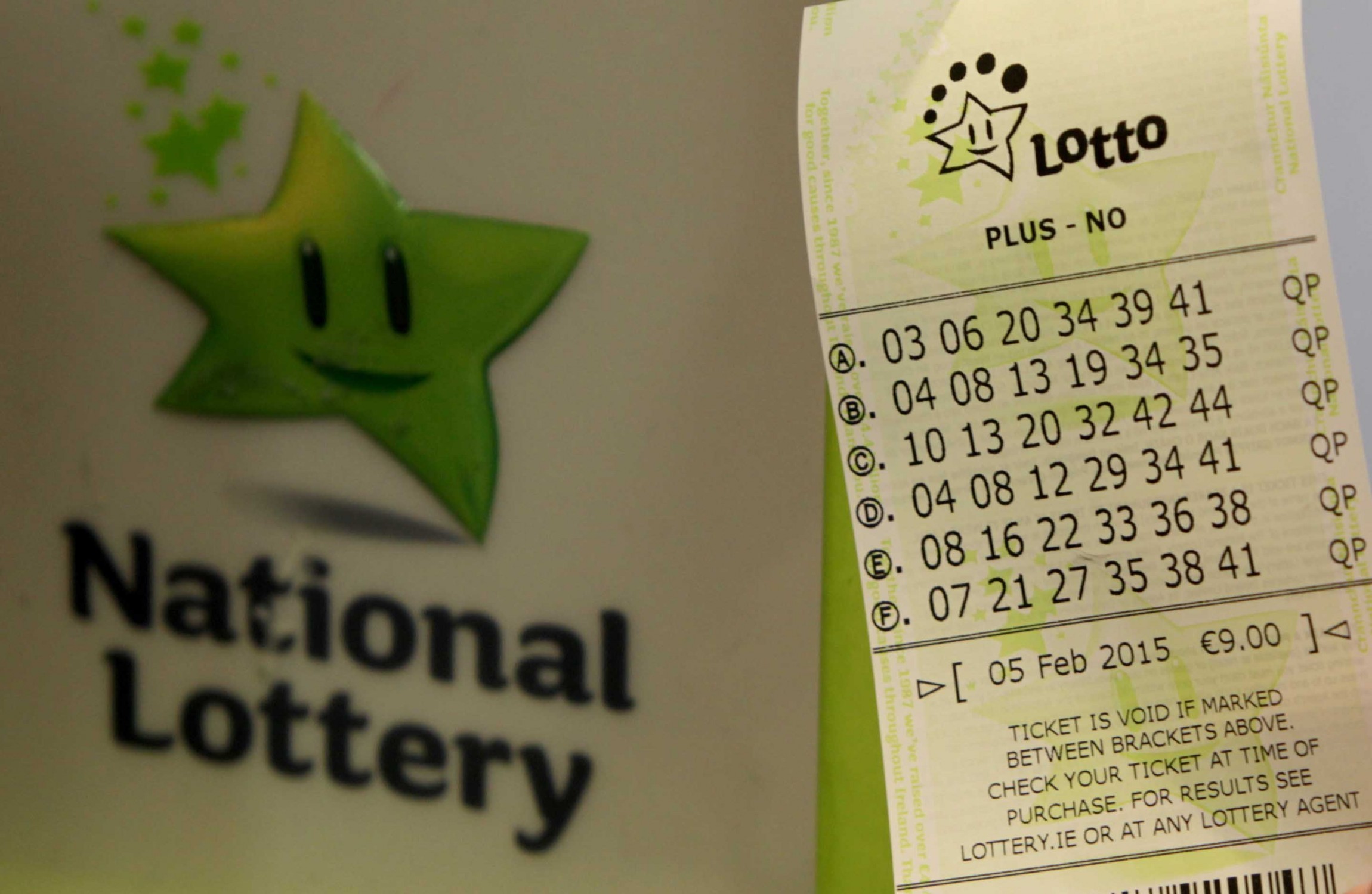 past irish lotto numbers