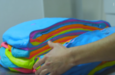 This video of 'rainbow bagels' being made is absolutely mesmerising